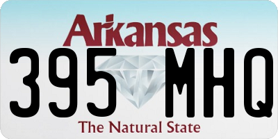 AR license plate 395MHQ