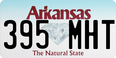 AR license plate 395MHT