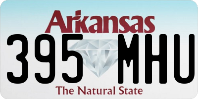 AR license plate 395MHU