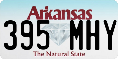 AR license plate 395MHY