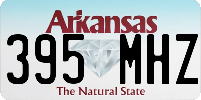 AR license plate 395MHZ