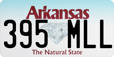AR license plate 395MLL
