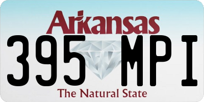AR license plate 395MPI