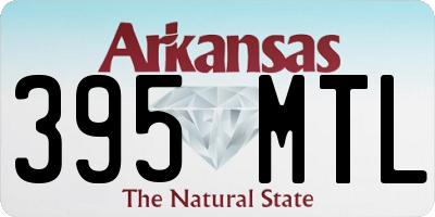 AR license plate 395MTL