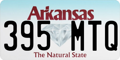 AR license plate 395MTQ