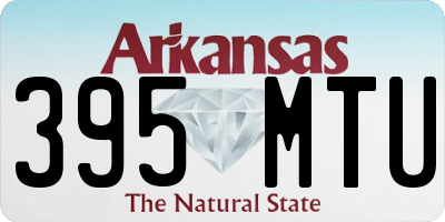 AR license plate 395MTU