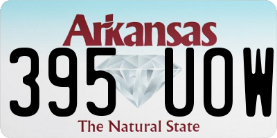 AR license plate 395UOW