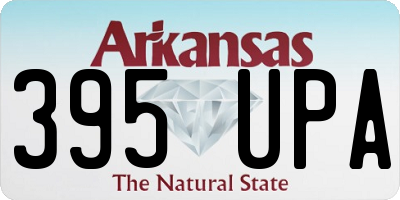 AR license plate 395UPA