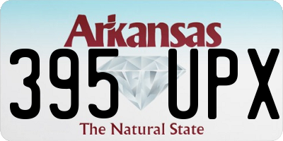 AR license plate 395UPX