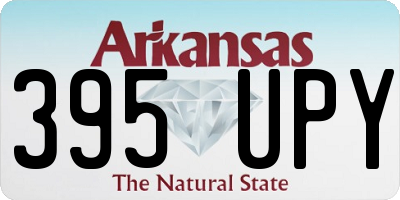 AR license plate 395UPY