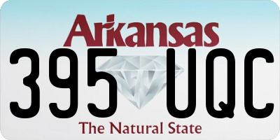 AR license plate 395UQC