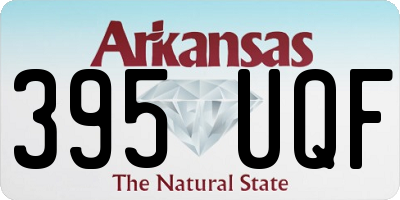 AR license plate 395UQF