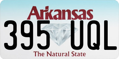 AR license plate 395UQL
