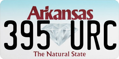 AR license plate 395URC