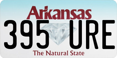 AR license plate 395URE