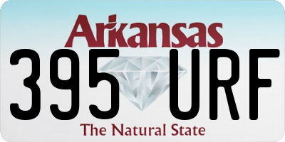 AR license plate 395URF