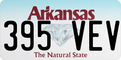 AR license plate 395VEV