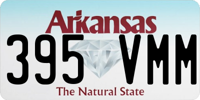 AR license plate 395VMM
