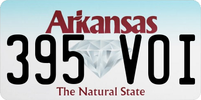 AR license plate 395VOI
