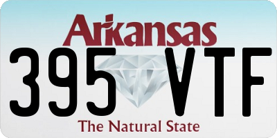 AR license plate 395VTF