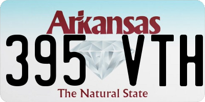 AR license plate 395VTH