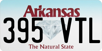 AR license plate 395VTL