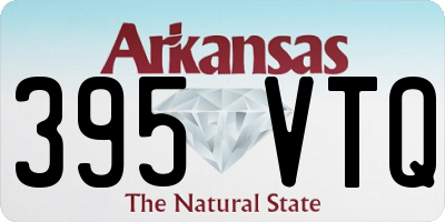 AR license plate 395VTQ