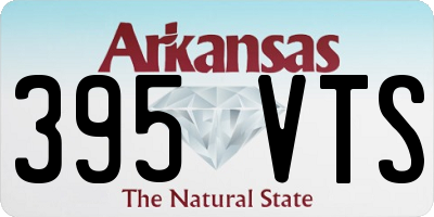 AR license plate 395VTS