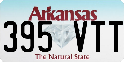 AR license plate 395VTT