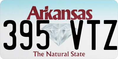 AR license plate 395VTZ