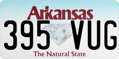 AR license plate 395VUG