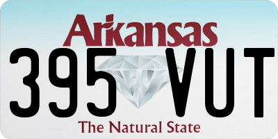 AR license plate 395VUT