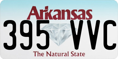 AR license plate 395VVC