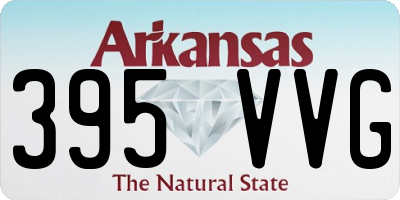 AR license plate 395VVG