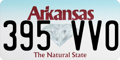 AR license plate 395VVO