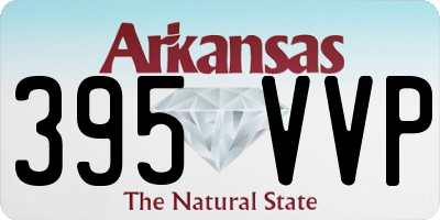 AR license plate 395VVP