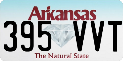 AR license plate 395VVT