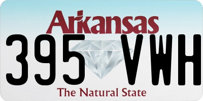 AR license plate 395VWH