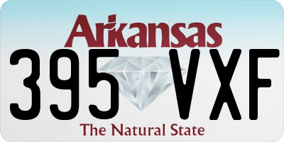 AR license plate 395VXF