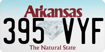AR license plate 395VYF