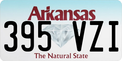 AR license plate 395VZI