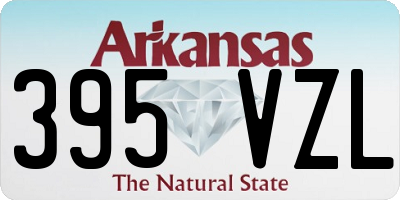 AR license plate 395VZL