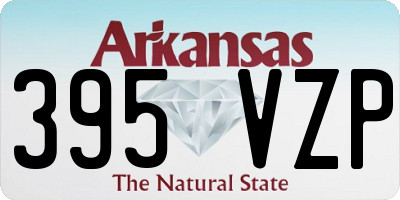 AR license plate 395VZP