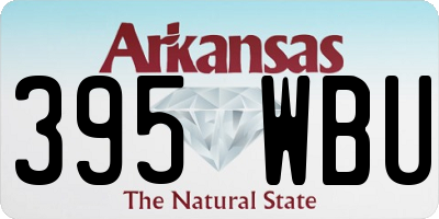 AR license plate 395WBU