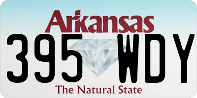 AR license plate 395WDY