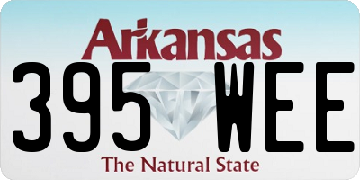 AR license plate 395WEE