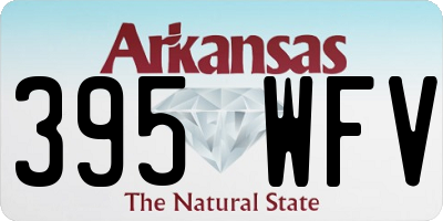 AR license plate 395WFV