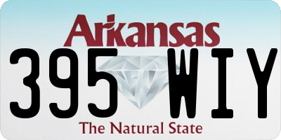 AR license plate 395WIY