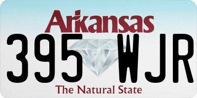 AR license plate 395WJR