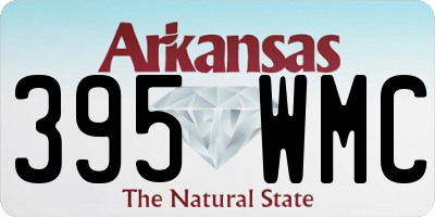 AR license plate 395WMC